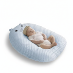 Ergonomisches Anti-Reflux Stillkissen (15° Keil) - Memory Foam gegen Spucken & Verschlucken - Waschbar