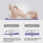 Orthopädisches Latex Babykissen (Bambus-Bezug) - Gegen Plattkopf & Schwitzen - 100% Naturmaterial