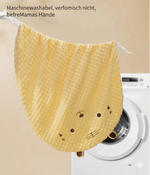 Ergonomisches Anti-Reflux Stillkissen (15° Keil) - Memory Foam gegen Spucken & Verschlucken - Waschbar