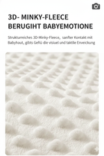 Ergonomisches Anti-Reflux Stillkissen (15° Keil) - Memory Foam gegen Spucken & Verschlucken - Waschbar