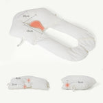 Orthopädisches Baby Kopfkissen (42x42cm) - Gegen Kopfverformung & Plattkopf - Atmungsaktiv & Sicher