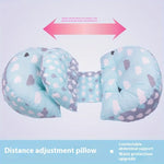 XXL Schwangerschaftskissen U-Form (100% Baumwolle) - Seitenschläferkissen gegen Rückenschmerzen & Stillkissen