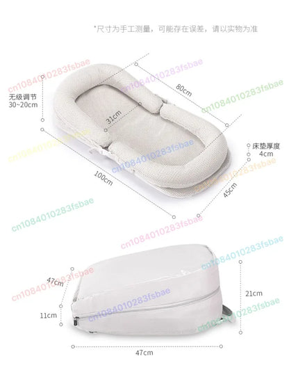 Anti Reflux Kissen Baby – Neugeborenen Bett mit Schräglage Matratze gegen Spucken und Reflux