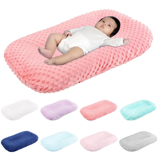 Babynest Bezug Minky Polyester – Slipcover 78×54 cm für 74×45 cm Lounger, weich und waschbar