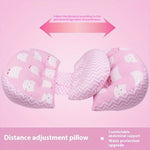 XXL Schwangerschaftskissen U-Form (100% Baumwolle) - Seitenschläferkissen gegen Rückenschmerzen & Stillkissen