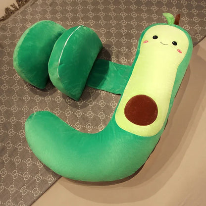 Seitenschläferkissen für Schwangere – Weiches Schwangerschaftskissen mit Bauch- & Rückenstütze, Komfort-Lendenkissen 105×50cm