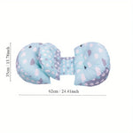 XXL Schwangerschaftskissen U-Form (100% Baumwolle) - Seitenschläferkissen gegen Rückenschmerzen & Stillkissen