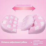 XXL Schwangerschaftskissen U-Form (100% Baumwolle) - Seitenschläferkissen gegen Rückenschmerzen & Stillkissen