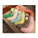 Kompaktes Schwangerschaftskissen & Bauchstütze (105cm) - Rücken- & Lendenkissen für Seitenschläfer - Ideal für Reisen