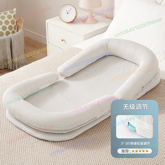 Anti Reflux Kissen Baby – Neugeborenen Bett mit Schräglage Matratze gegen Spucken und Reflux