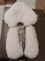 Orthopädisches Baby Kopfkissen (42x42cm) - Gegen Kopfverformung & Plattkopf - Atmungsaktiv & Sicher