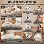 Anti-Reflux Babykissen MamaWonne — Bezug aus 100% Baumwoll-Muselin, Anti-Rutsch-Basis, 0-6 Monate