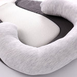 Orthopädisches Latex Babykissen (Bambus-Bezug) - Gegen Plattkopf & Schwitzen - 100% Naturmaterial