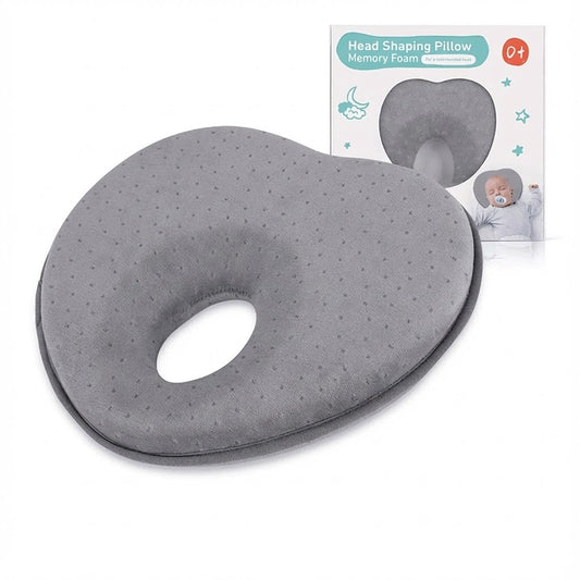 Babykissen gegen Plattkopf | Orthopädisches Lagerungskissen Neugeborene 0-12 Monate | Kopfformungskissen Baby